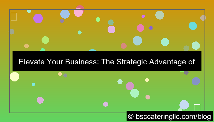 visual business lunch catering