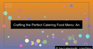 catering food menu