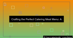 grafik catering meal menu