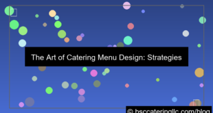 catering menu design