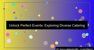 grafik catering menu options