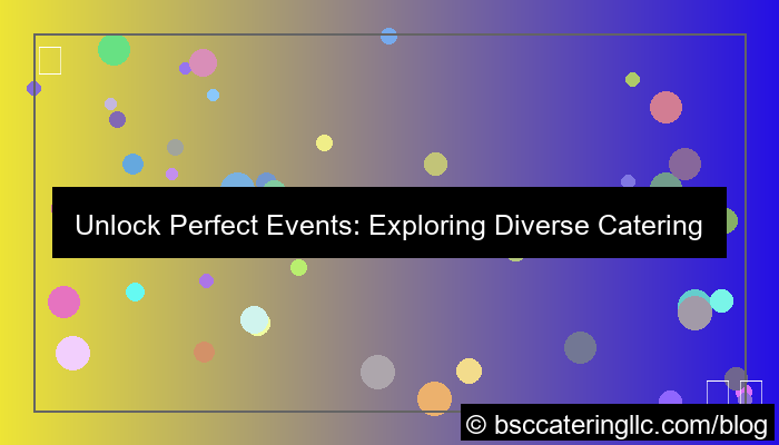 grafik catering menu options