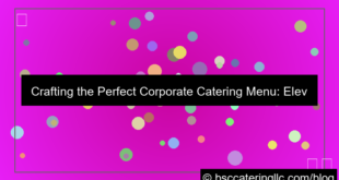 ilustrasi corporate catering menu