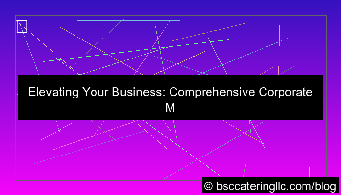 corporate meal solutions