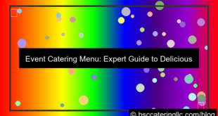 event catering menu