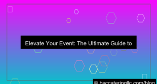 visual event food service