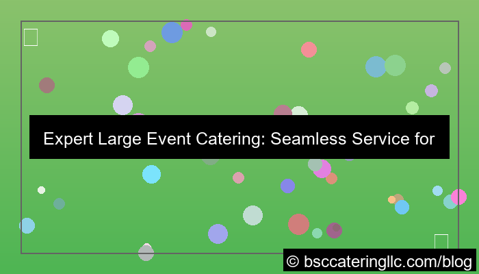 large event catering