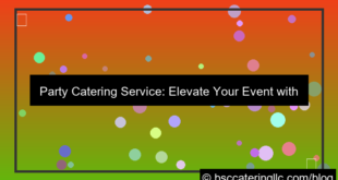 visual party catering service