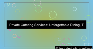 private catering