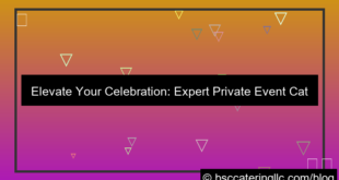 private event catering