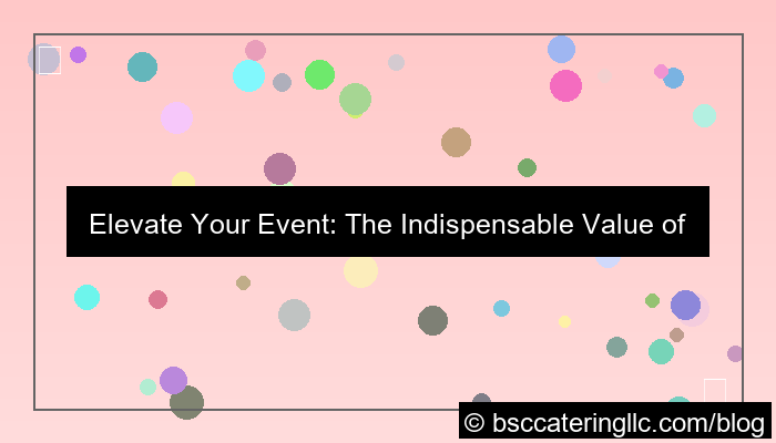 desain professional event catering