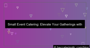 small event catering