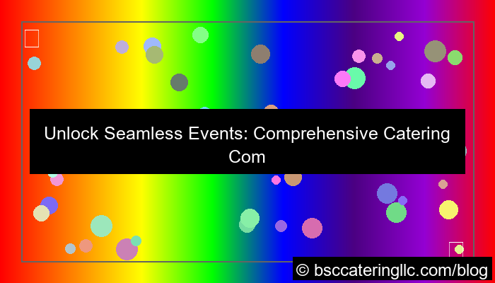 catering company services