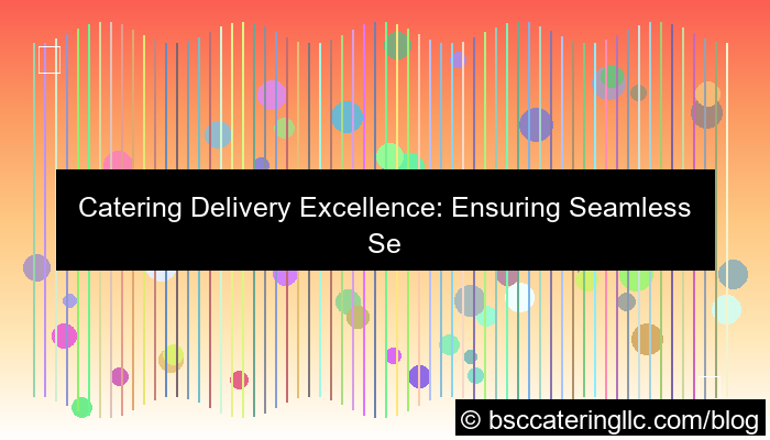 gambar catering delivery excellence