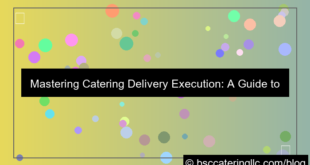 visual catering delivery execution