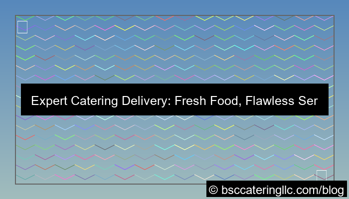 ilustrasi catering delivery service company