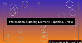 ilustrasi catering delivery service professionals