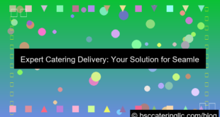 catering delivery service provider