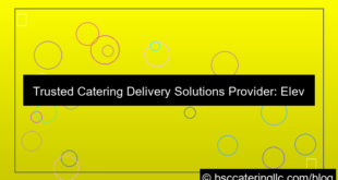 catering delivery solutions provider