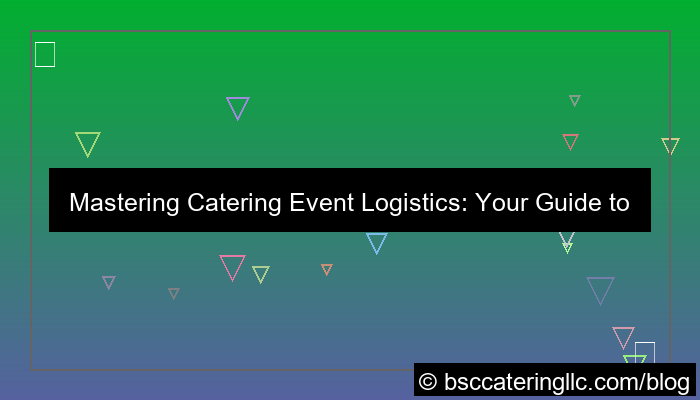 gambar catering event logistics
