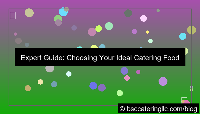 grafik catering food provider