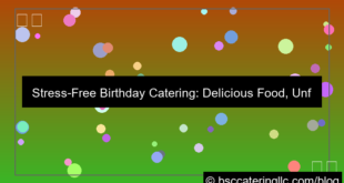 catering for birthdays