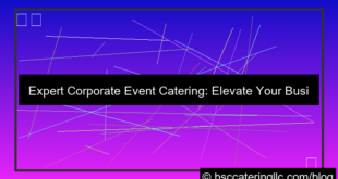 grafik catering for corporate events