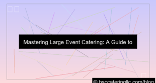 catering for large events