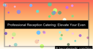 desain catering for receptions