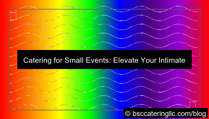 desain catering for small events