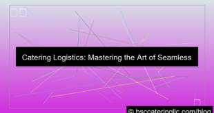 catering logistics