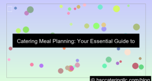 desain catering meal planning