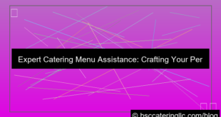 desain catering menu assistance