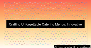 grafik catering menu concepts