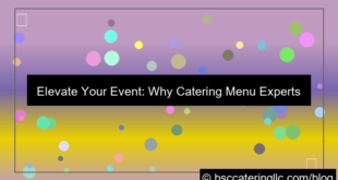 catering menu experts