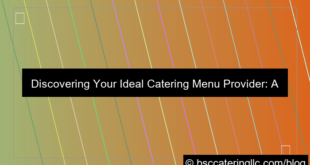 catering menu provider
