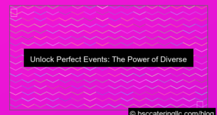 grafik catering menu variety options