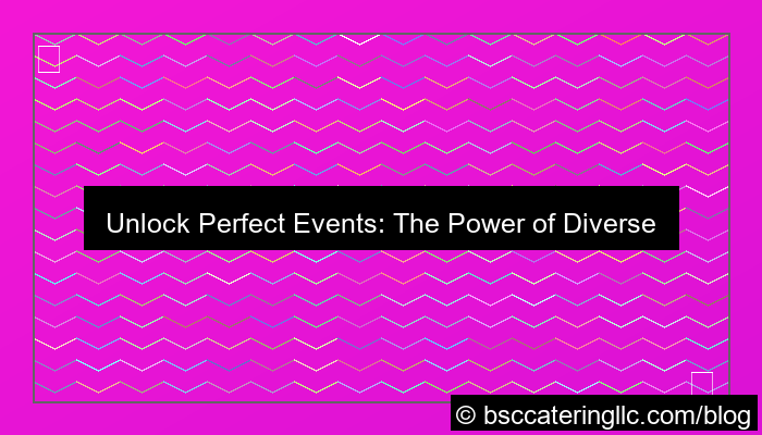 grafik catering menu variety options