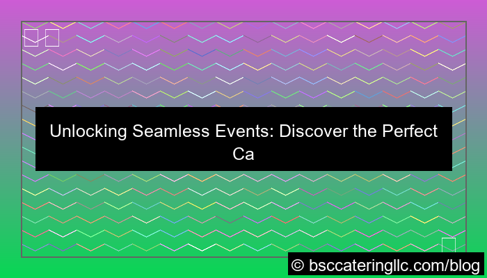 visual catering packages