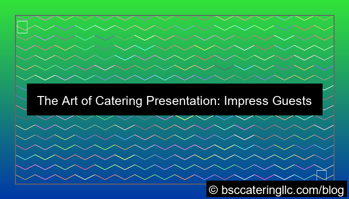 catering presentation