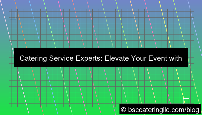 catering service experts