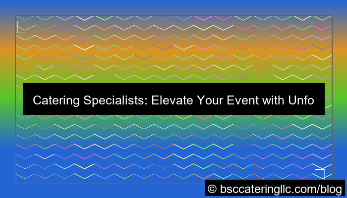 ilustrasi catering specialists