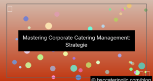 corporate catering management