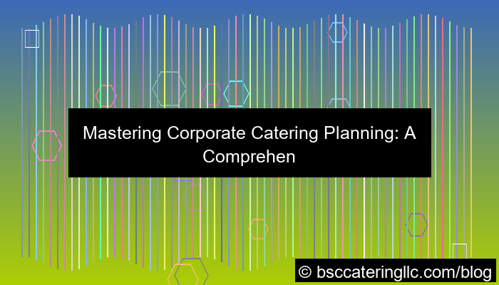 ilustrasi corporate catering planning