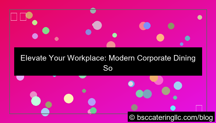 desain corporate dining solutions