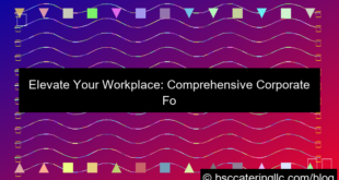 corporate food solutions