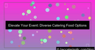 desain event catering food options