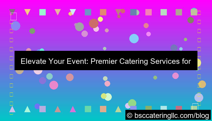 desain event catering service company