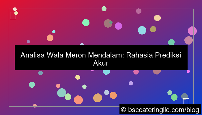 desain analisa wala meron