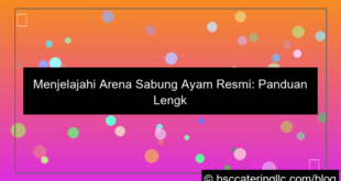 arena sabung ayam resmi